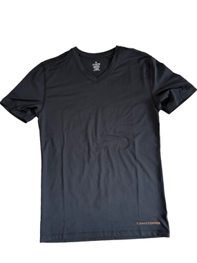 Tommie Copper black short sleeve shirt size L